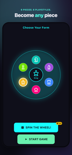 Piece selection wheel